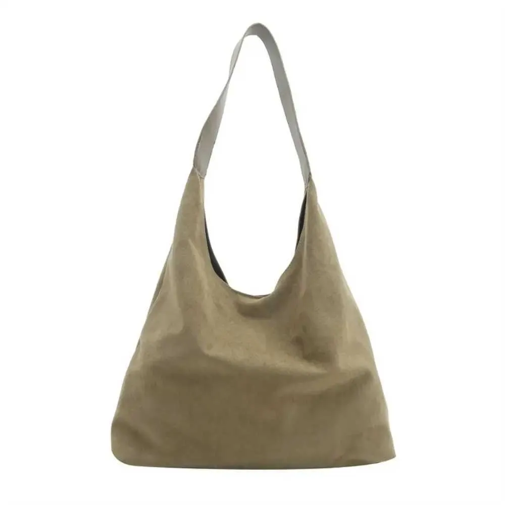 Borsa da designer Borsa da viaggio alla moda retrò in pelle scamosciata grande capacità alla moda per biancheria intima semplice borsa a tracolla Y241115_voghion.com