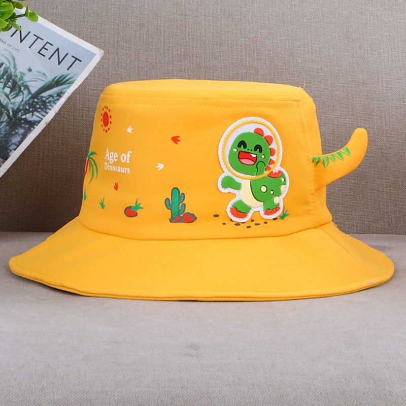 Cappello da pescatore per bambini cartone animato carino cappello da bacino sottile protezione solare parasole cappello da sole esterno per bambini estate ragazzi e ragazze_voghion.com