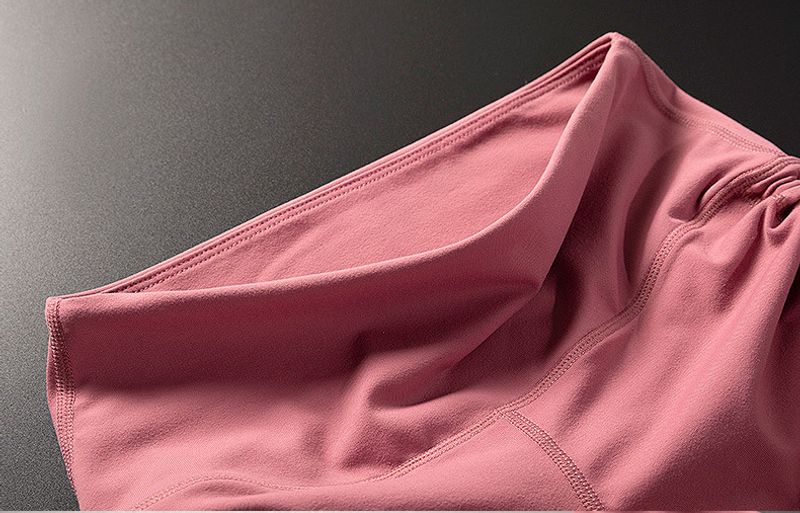 Sport Estate Nuovo Nudo Pantaloncini Vita Alta Stretta Esterno Indossare Sexy Dimagrante Tripartito Pantaloni Fiess Corsa Collant_voghion.com