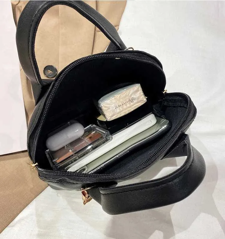 Fashion Women Shoulder Designer Shell Ladies Hand Bag Large Capacity Crossbody Bags Vintage PU Leather Totes_voghion.com