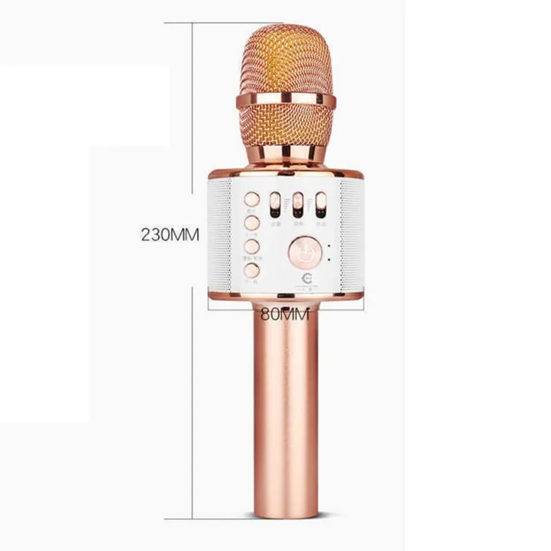 K38 4 Colors For Wireless Bluetooth Karaoke Microphone Handheld KTV Home Mic Speaker Player Professional Microphones_voghion.com