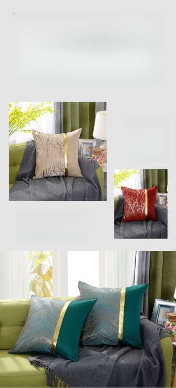 Home High Precision Jacquard Pillowcase With Core_voghion.com