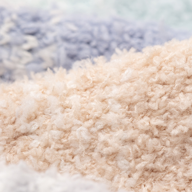 Nieuwe herfst- en wintersokken voor heren, koraalfleece, home, herensokken met middelhoge sokken, dikke sokken met kleurverloop, herensokken, vloersokken_voghion.com