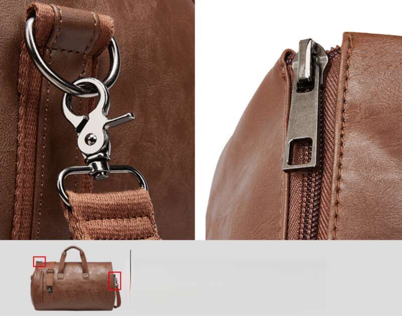 Wasserdicht, geeignet für den Reiseanzug-Organizer für Herren, formelle Umhängetasche zum Mitnehmen, Gepäcktasche mit großem Fassungsvermögen_voghion.com