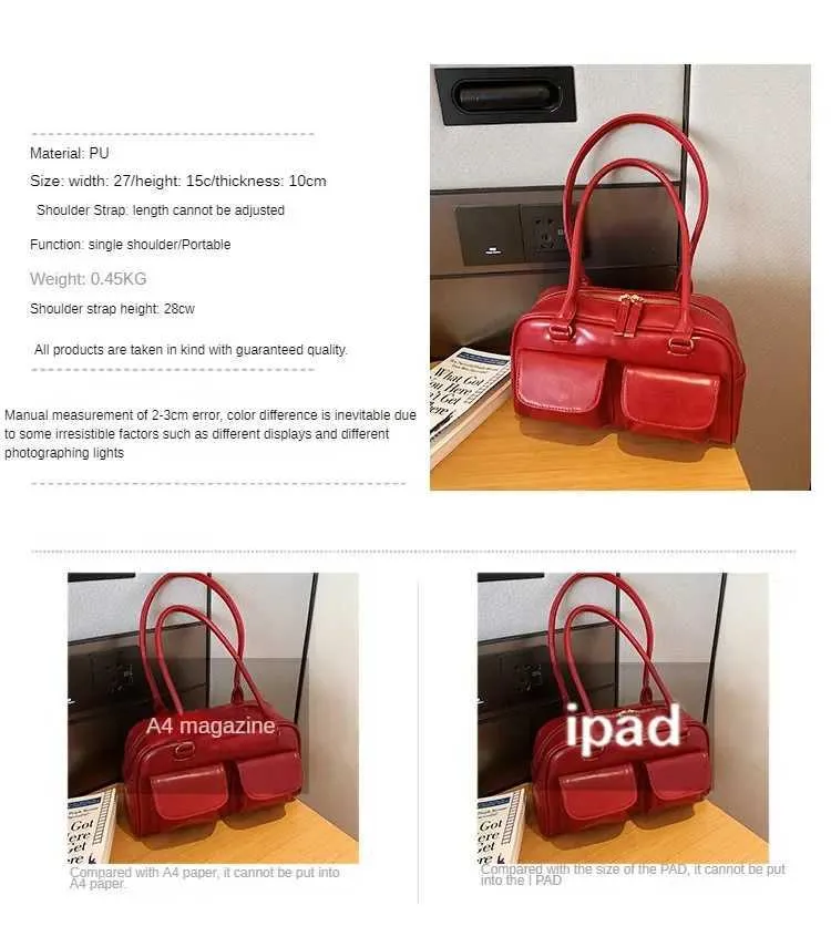 Dames satchel handtas van lakleer designer schoudertas rood_voghion.com