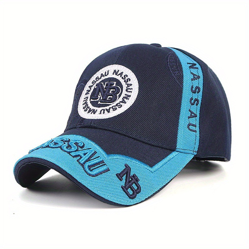 Nuovo versatile cappello con lingua d'anatra con parasole da baseball con lettera personalizzata quattro stagioni_voghion.com