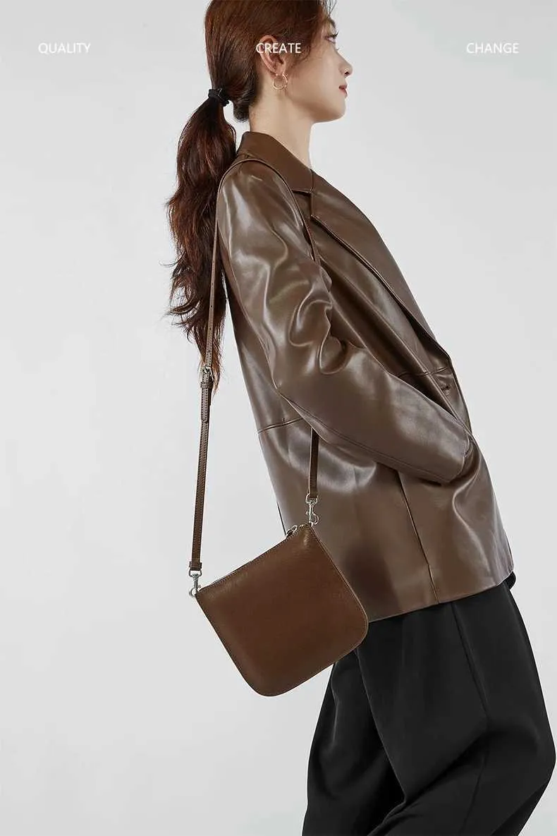 Genți mici de umăr crossbody din piele naturală Toptrends cu 3 straturi pentru femei 2025, poșete de designer Celhone pătrate_voghion.com