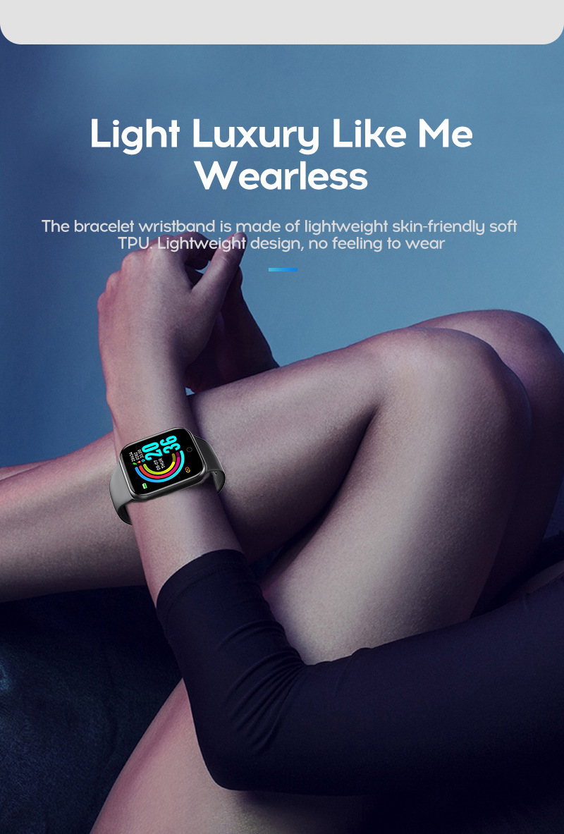 Y68 D20S Smart Armband Student Männer Und Frauen Sport Bluetooth Uhr Geschenk Neue_voghion.com