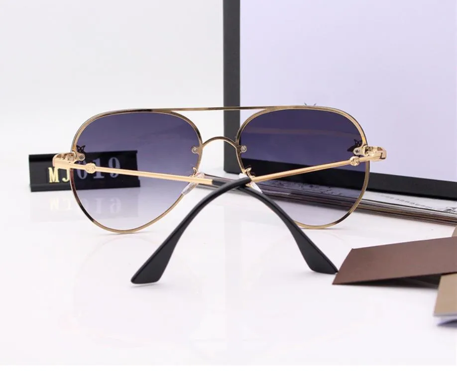 2020 Design Frauen Männer Marke Designer Gute Qualität Mode Metall Übergroße Sonnenbrille Vintage Weiblich Männlich UV400 Mit Box_voghion.com