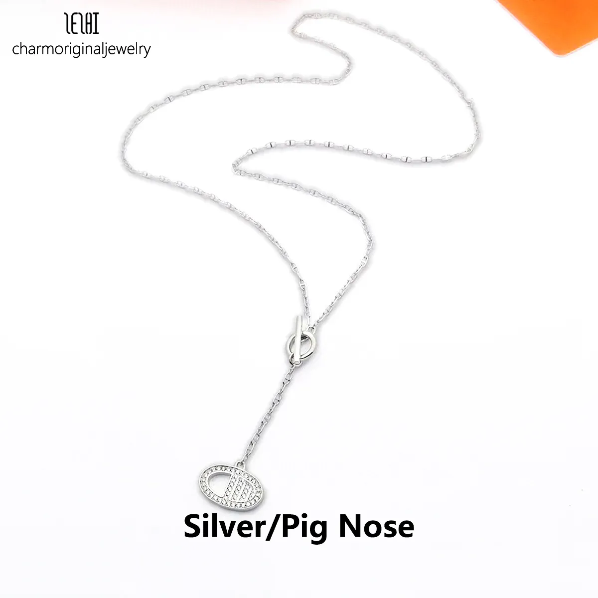 collana di diamanti di design per donna ciondolo classico madre personalità moda fortunato acciaio inossidabile placcato donne ragazze_voghion.com