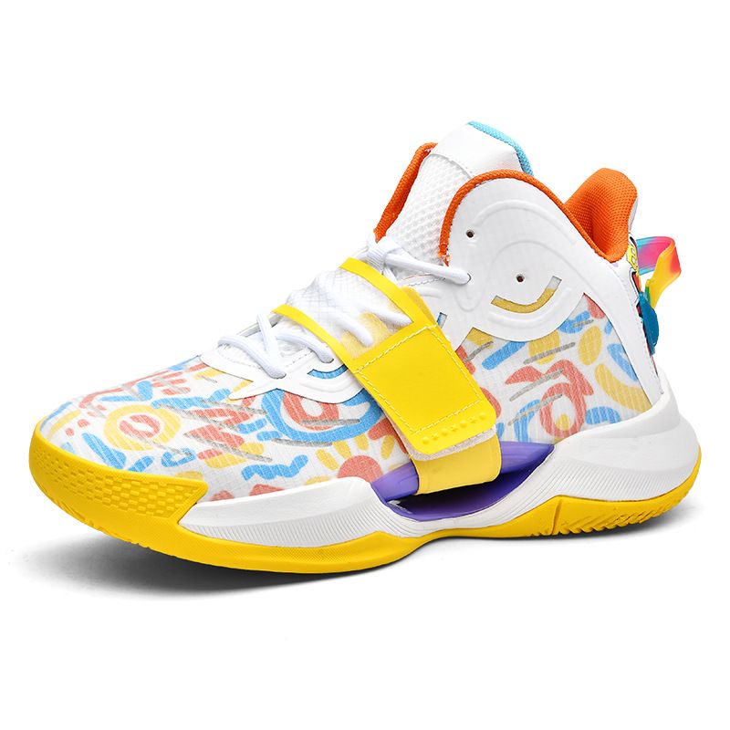 Basketball-High-Top, neue Herrenschuhe das Frühjahr 2024, große Kinder-Sneaker in Übergröße, Sportschuhe für Jugendliche_voghion.com