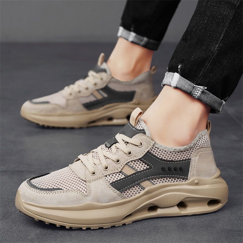 Hot Selg Herren Sommer Atmungsaktiv 2024 Neue Trend Sport Und Freizeit Sandfarbene Schuhe Für Männer_voghion.com