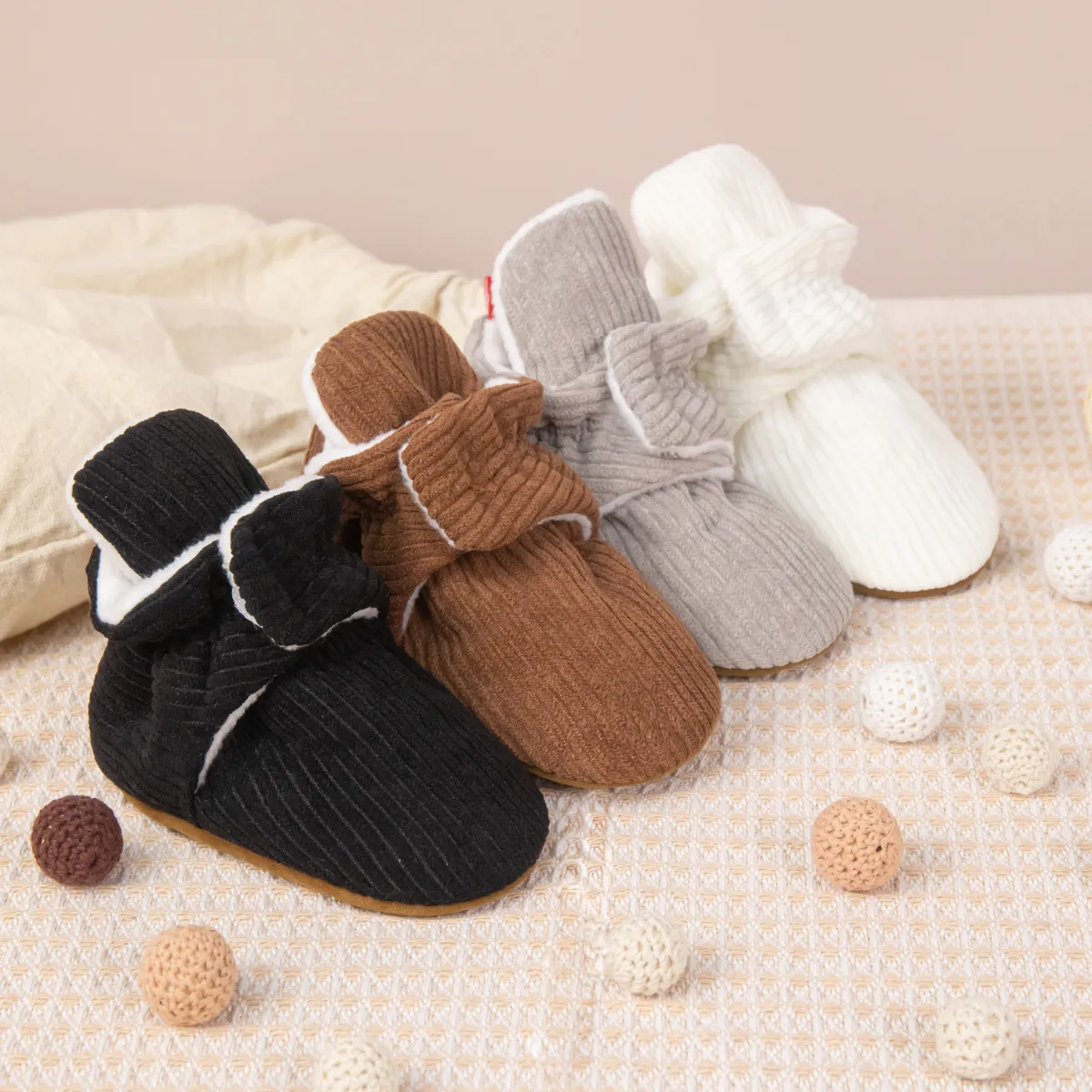 Baby Boots Winter Warm Non-slip First Steps Shoes For Toddlers_voghion.com
