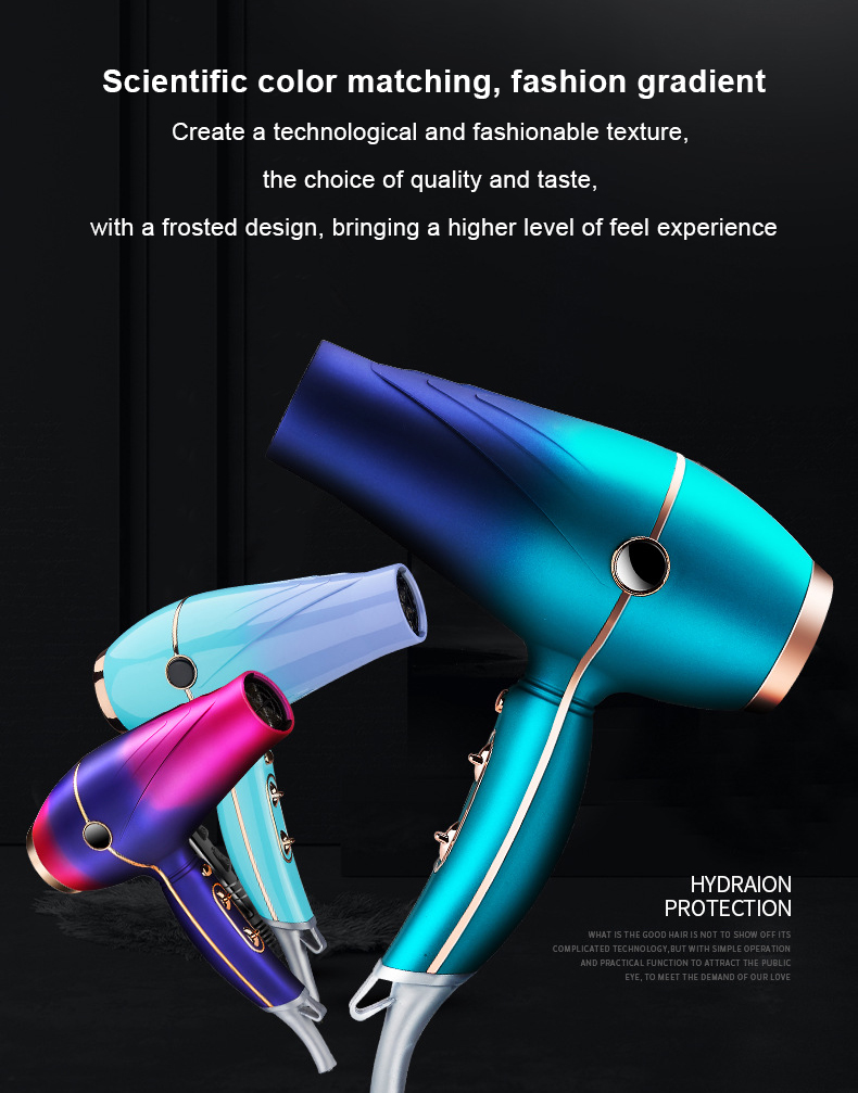 Υψηλής ποιότητας Professional Salon sonic AC Motor 2000w Diffuser Concentrator Dryer για σγουρά μαλλιά_voghion.com