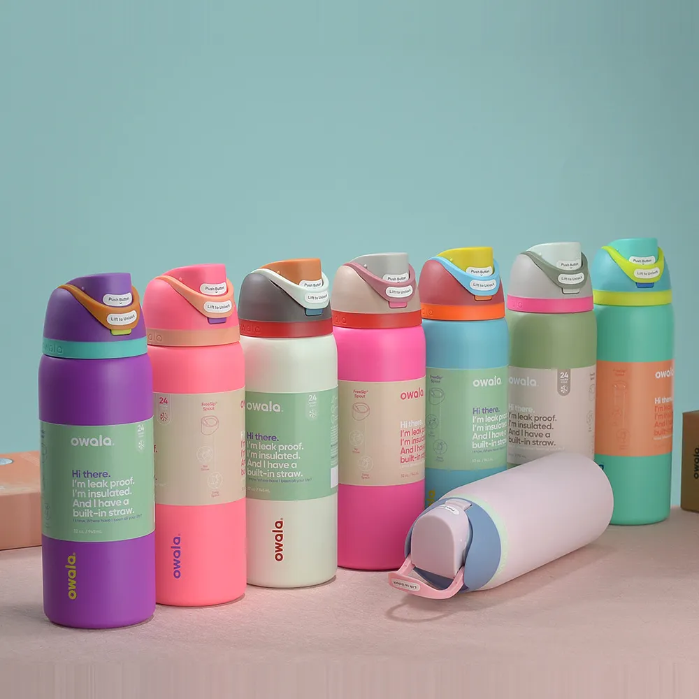 Chaleira esportiva para frutas - 700ml ｜ Canudo e alça ｜ Estética UE_voghion.com