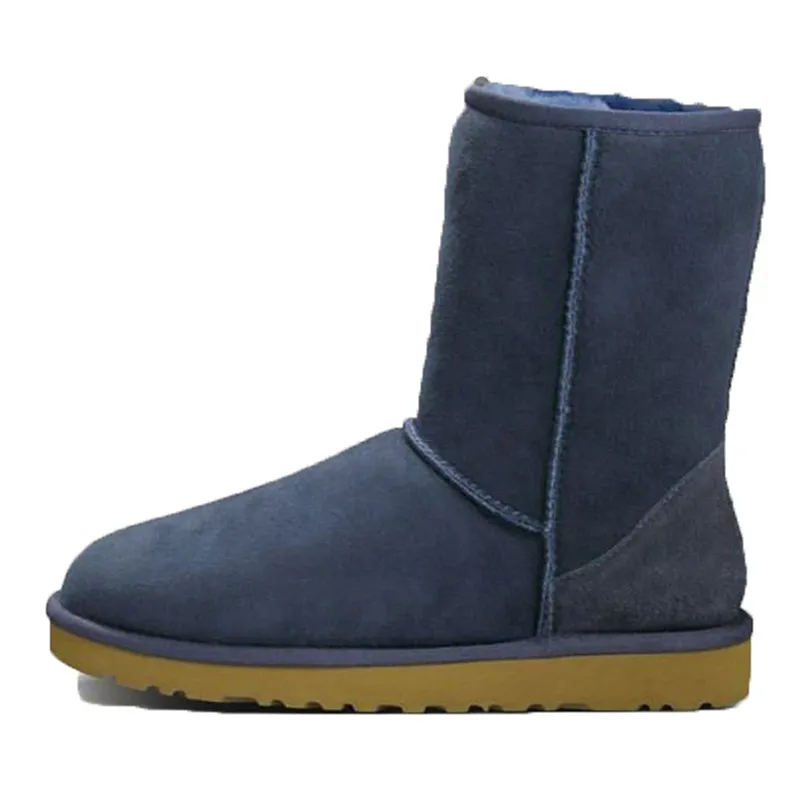 Designer Boots AUS Winter Snow Boot Women Mens Lady Fur Suede Warm Ankle Booties Triple Black Chesut Khaki Brown Walking_voghion.com