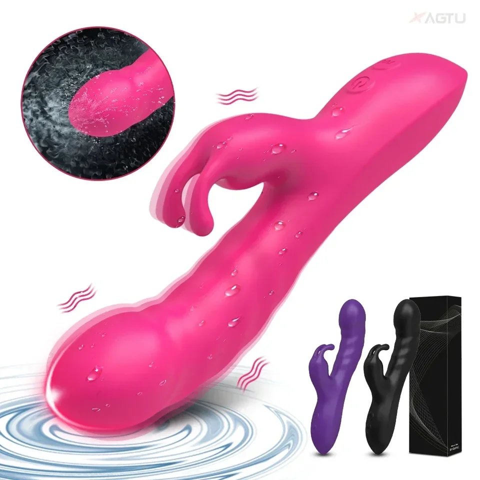 Rabbit Vibrator Für Damen G-punkt Und Klitoris Stimulation_voghion.com