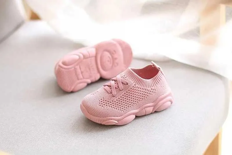 Zapatillas deportivas antideslizantes de suela blanda para bebés, informales, planas, tallas para niños, primavera y verano, M241016_voghion.com