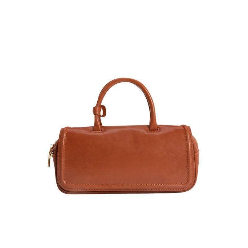 Mini sac de bowling printemps été pour femme, petit oreiller en peau de banane à l'huile et à la cire_voghion.com