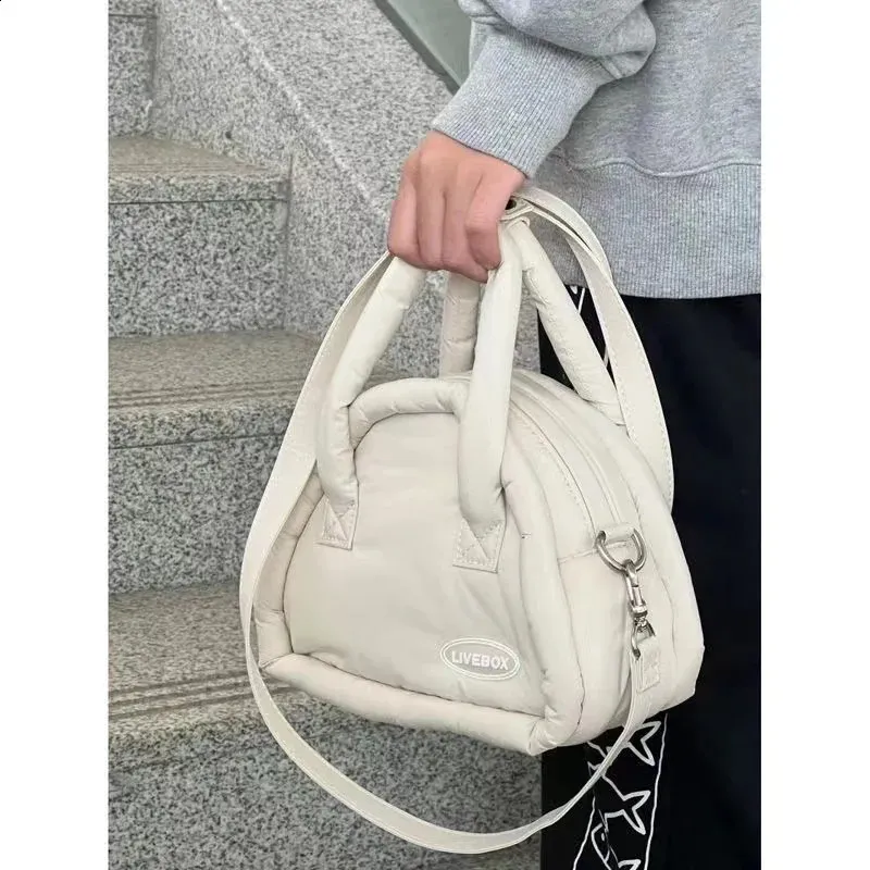 Xiuya Süße, niedliche Handtaschen für Damen, flauschig, weiche Wolken, lässige Umhängetasche im Haruku-Stil, Sommermode, Umhängetasche 240919_voghion.com