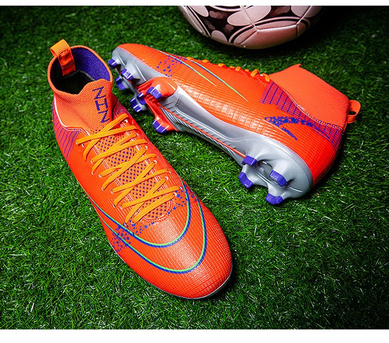 2022 neue grenzüberschreitende FGTF-Schuhe für Männer, atmungsaktive High-Top-Fußballschuhe mit langen und kurzen Spikes, modische_voghion.com