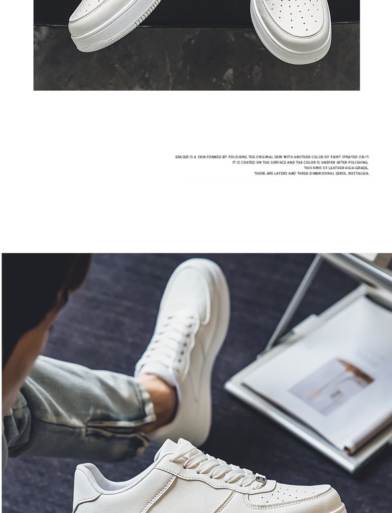 Heren 2024 nieuwe lente sport nr. 1 casual sneakers net celebrity jongens kleine witte trendy schoenen_voghion.com