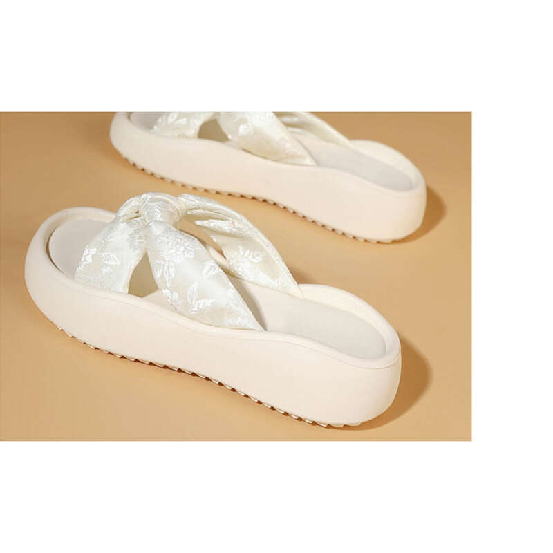 Zomerse eendelige zachte bodem lichtgewicht strand sandalen voor dames_voghion.com