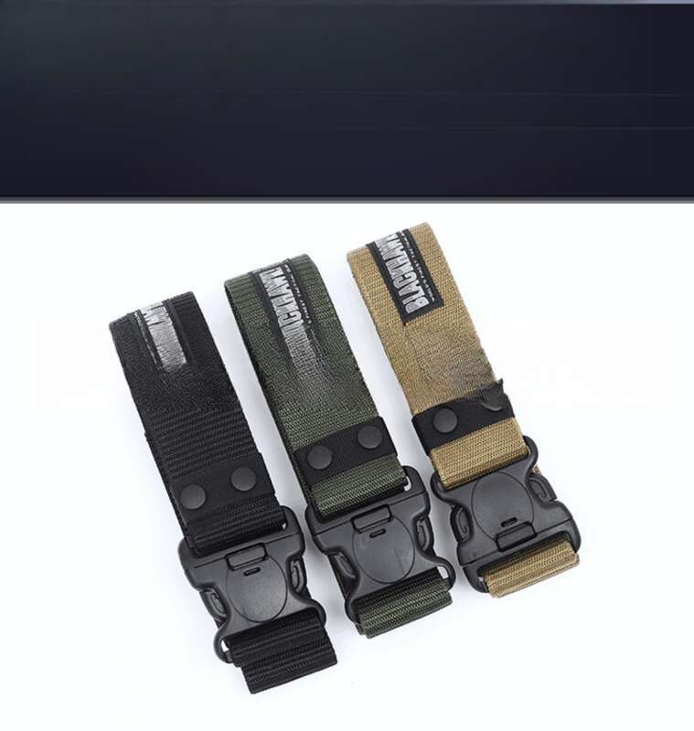 Belt High-end Blackhawk Tactical Outdoor Rescue Fan Nylon Canvas Military Training Belt Men's Tide Male_voghion.com