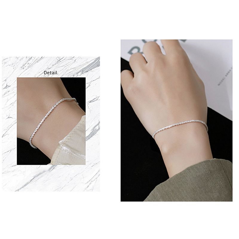 Sterg Sier Full Sky Star Bracelet For Women In Korea, Simplified Student Forest Style, Cool And Unique Design,_voghion.com