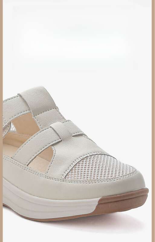 Sandali da mamma, da donna, con suola morbida e perforata, antiscivolo, per mezza età e anziani_voghion.com