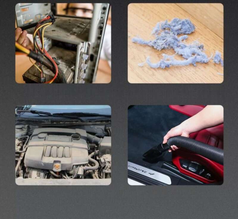 Aspirator montat pe mașină, suflare funingine și zăpadă, colector de praf de frunze industriale și de uz casnic de mare putere, cu dublă utilizare_voghion.com