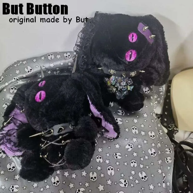 Same Style As Blogger Women Y2k Girl Halloween Gift Tote Handbag Gothic Lolita Unique Demon Devil Cosplay Props Spicy_voghion.com
