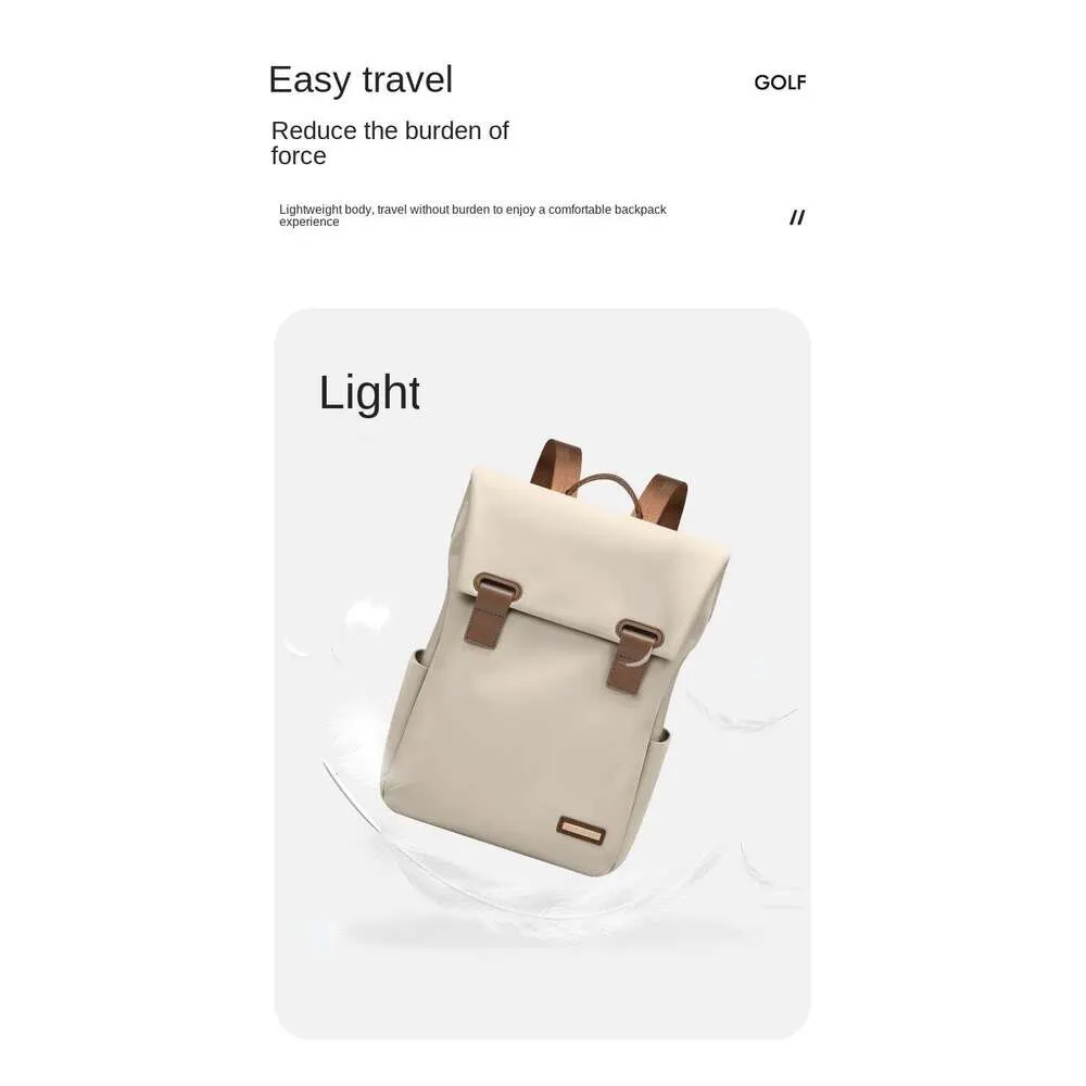 GOLF Zaino Donna Zaino Nylon Impermeabile Notebook 15 6 Pollici Elegante Antifurto Carino Piccolo Zaino Borsa_voghion.com