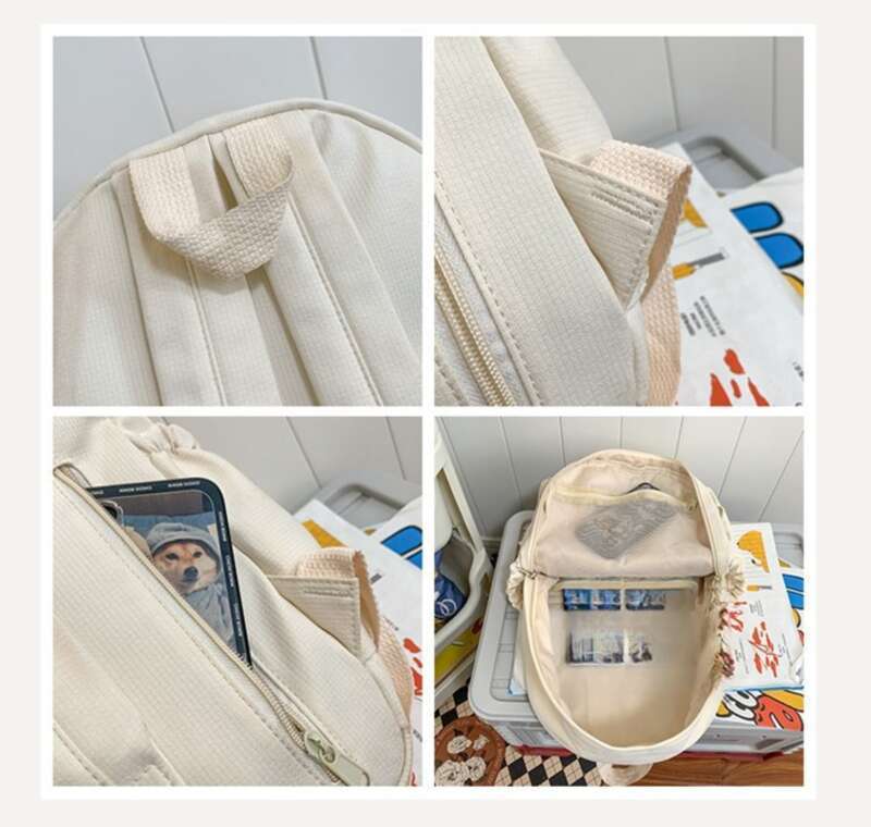 Lightweight And Simple Bag For Female College Students, Large Capacity Backpack, Travel Computer Bag_voghion.com