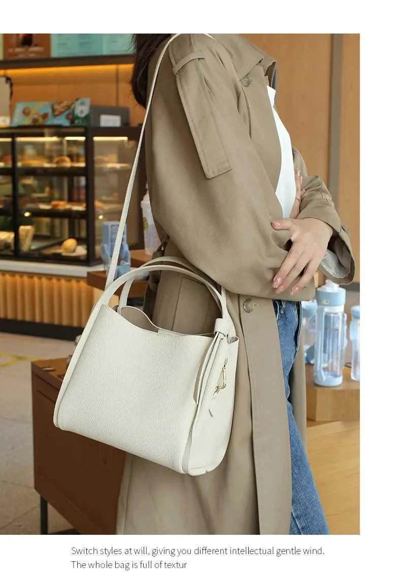 Sacs à main fourre-tout en cuir véritable de vachette Hifashion pour femmes 2024 Tendance Designer Panier Petit sac à bandoulière pour dames_voghion.com