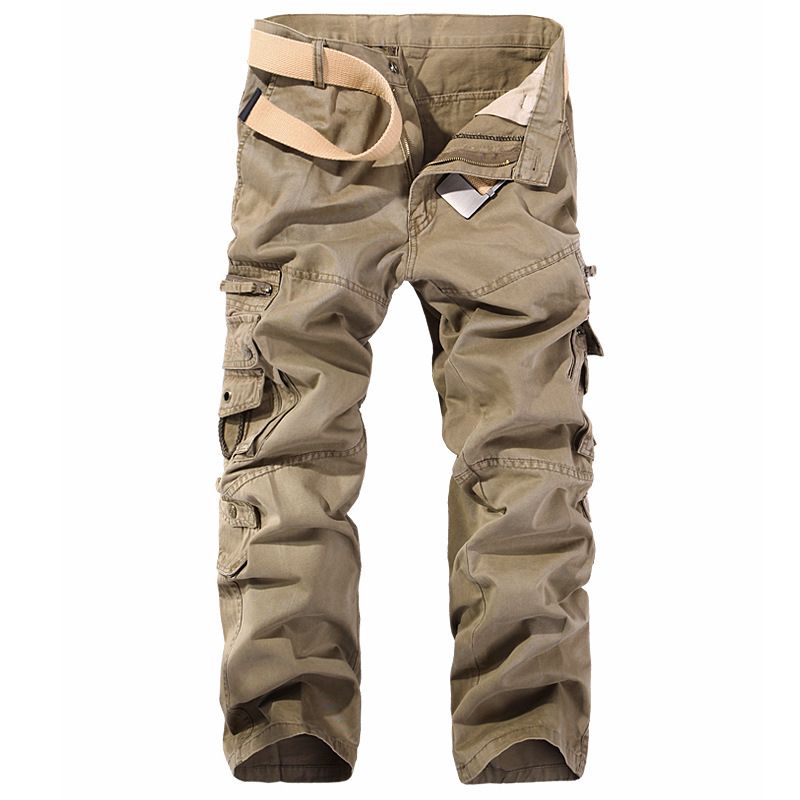 Lässige Multi-Bag-Hose, Cargohose for Herren, grande Cargohose, Armeehose_voghion.com