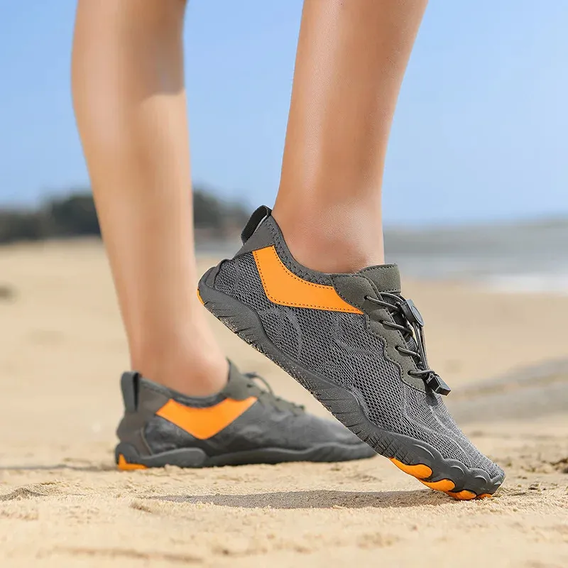 Barfot vannsko herre vannsko multifunksjonelle sommersandaler strandsko surfing fiskesko_voghion.com