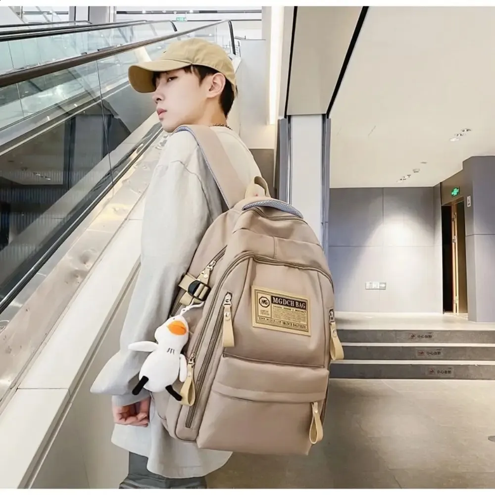 Damen Rucksack Aus Nylon Für Freizeit Uni Schule Und Reisen_voghion.com