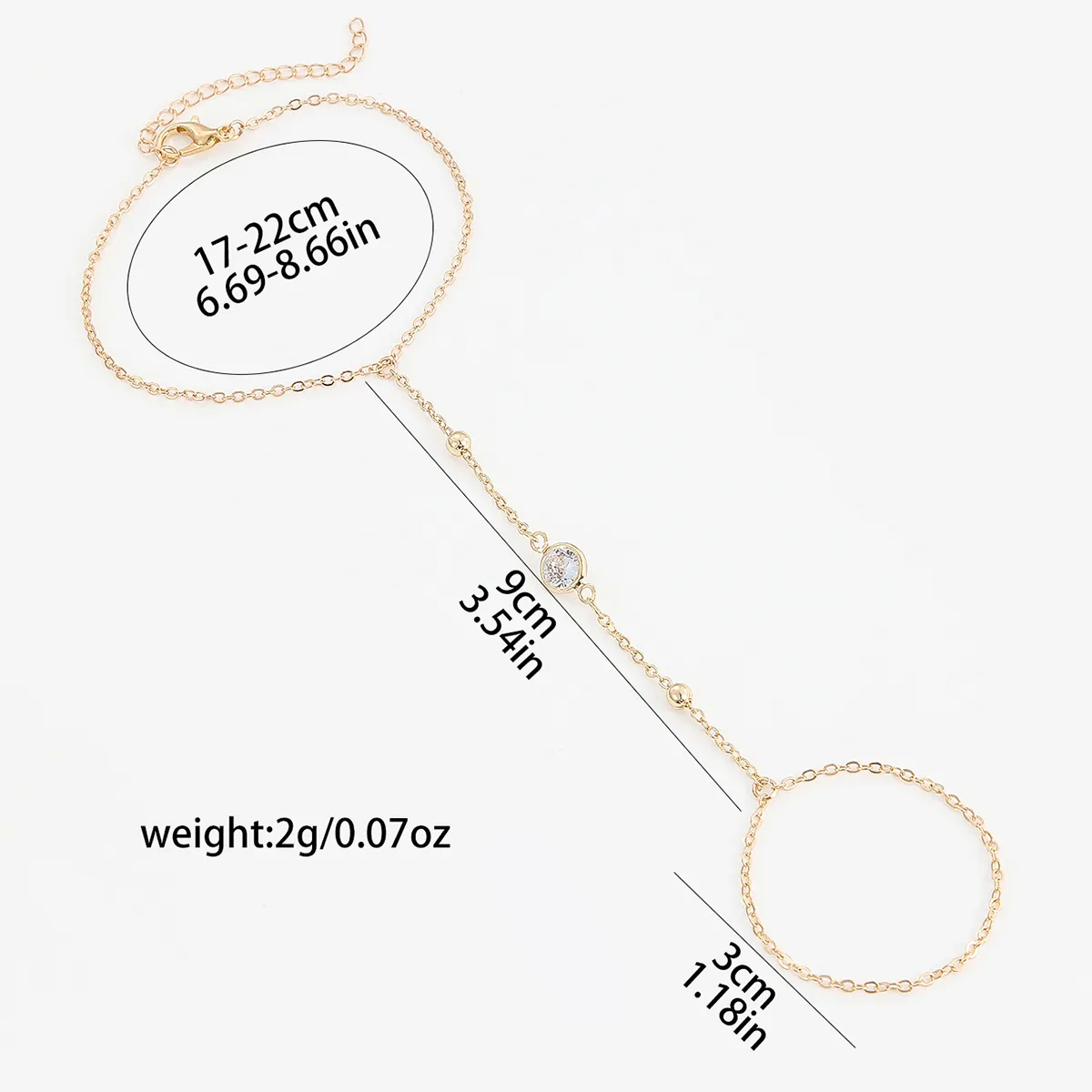 Bracelets à maillons Kinitiail Un bracelet assorti simple et tendance avec une ancienne princesse associée à un géant exquis_voghion.com