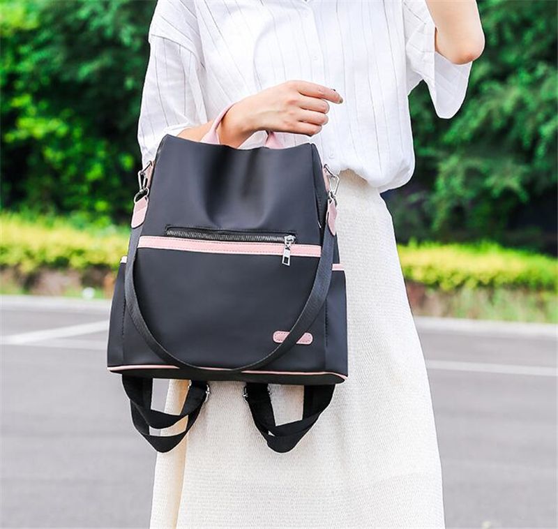 Wasserdichter Oxford Rucksack Weibliche Stickerei Rucksäcke Große Kapazität Reisetaschen Neue Schüler_voghion.com