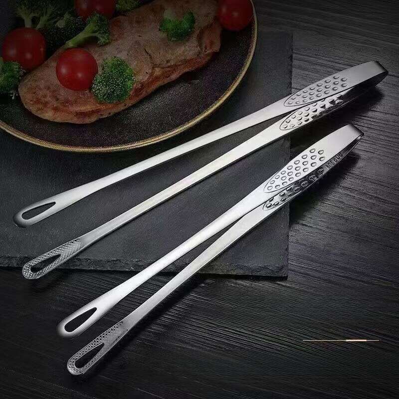Nuovo 304 acciaio inossidabile cucina alimentare bistecca, ghiaccio casalingo per pasti separati, clip barbecue in stile coreano_voghion.com