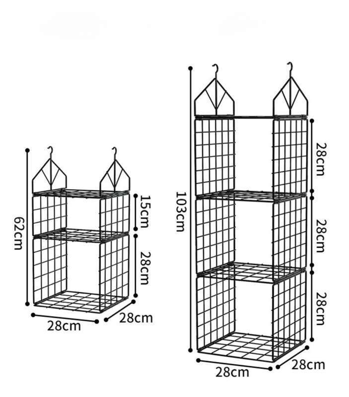【 1161 People's Collection 】 Layered Wardrobe Storage Artifact Dormitory Built-in Shelf Cabinet Partition Hanging_voghion.com