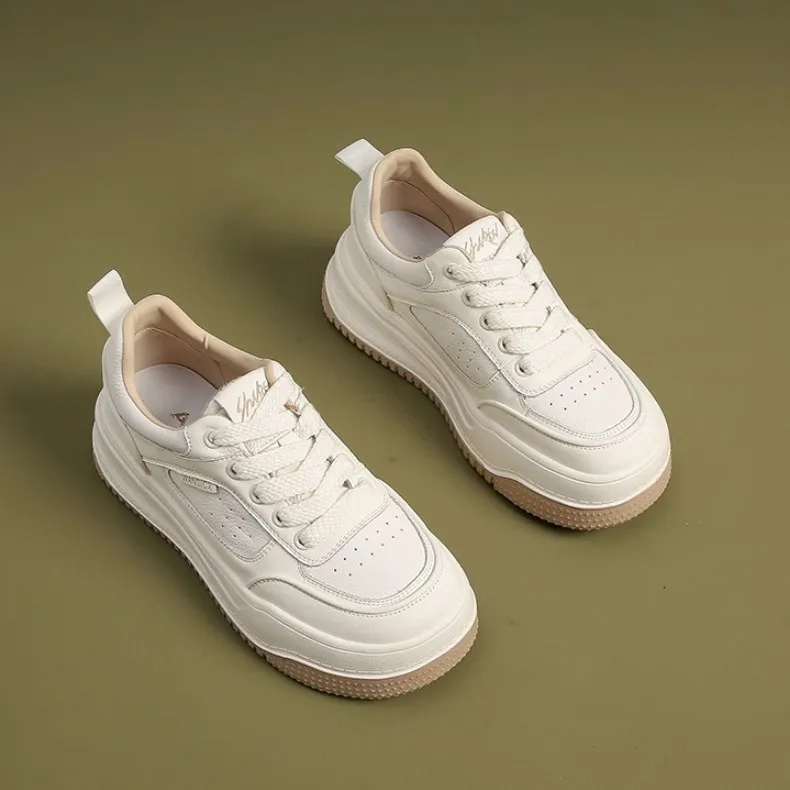 Mocassini da coppia con punta tonda e suola spessa e taglio basso con rete per una traspirabilità confortevole e un look casual alla moda._voghion.com