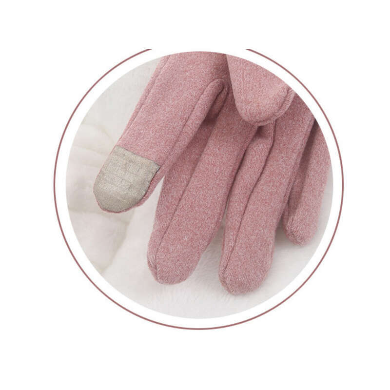 Ladies Gloves For Cycling And Riding Windproof Cold Proof Fabric_voghion.com