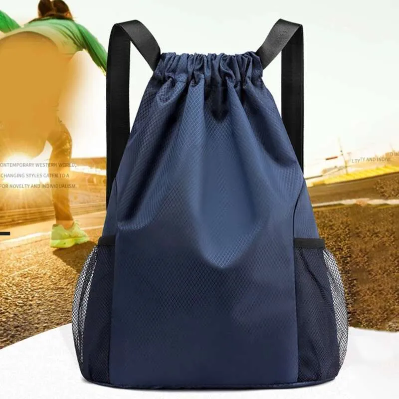 Fiess Travel kültéri sport húzózsinóros hátizsák nagy kapacitású edzőterem úszás strand kosárlabda táska_voghion.com