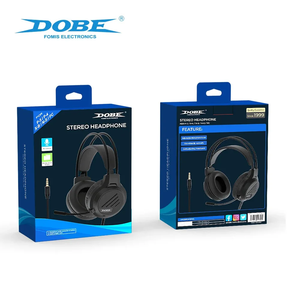 Universal Gaming Headset With Noise Cancelling Microphone For Console_voghion.com