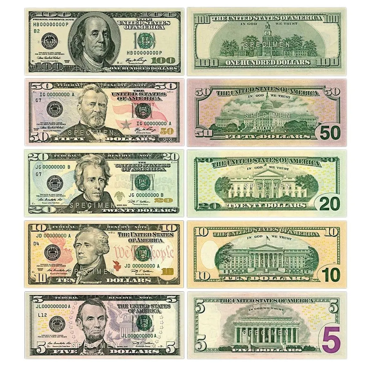 Prop Partys Dolar Euro 5 10 20 50 100 Parti Malzemeleri SAHTE Film Para Biletleri Oyun Koleksiyonu Hediyeler Ev Dekorasyonu_voghion.com