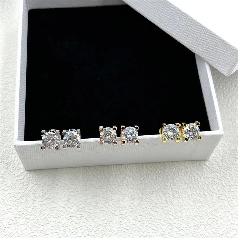 Collane con ciondolo in cristallo di zircone CZ quadrato 3D con diamanti per donne, orecchini in oro rosa con marchio automobilistico_voghion.com