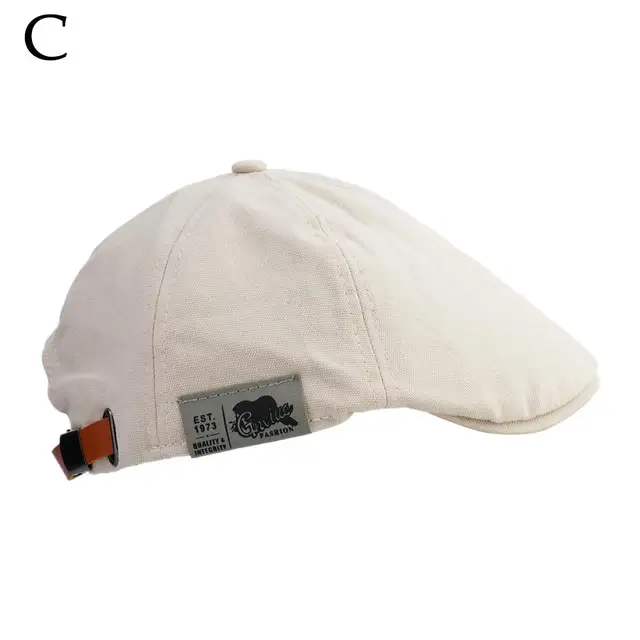 Venta caliente de gorras de algodón para hombres, sombreros, boinas, estilo occidental británico, gorra de hiedra, boina clásica de lino vintage para mujer para invierno_voghion.com