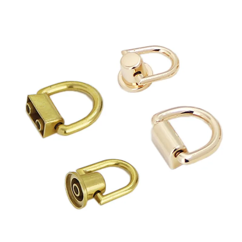 10pcs Metal Rivet Nail Studs Button Handbag Belt Hanger Leather Craft Lage Bag Buckle Tong Snap Hardware Accessory_voghion.com